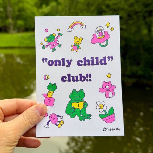 Only Child Club (mini poster)