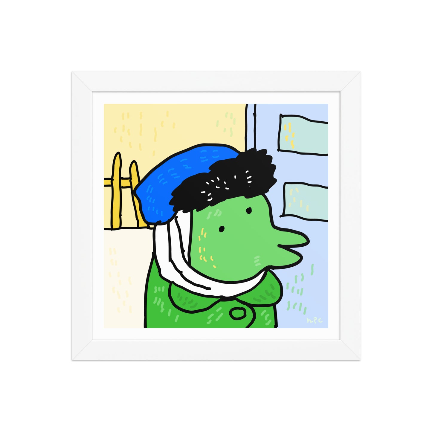 Self-Portrait with Bandaged Ear: Poster