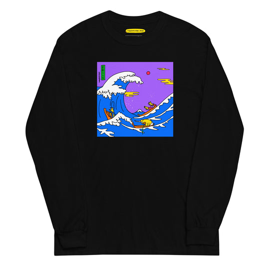 The Great Wave off Kanagawa: Long Sleeve Shirt