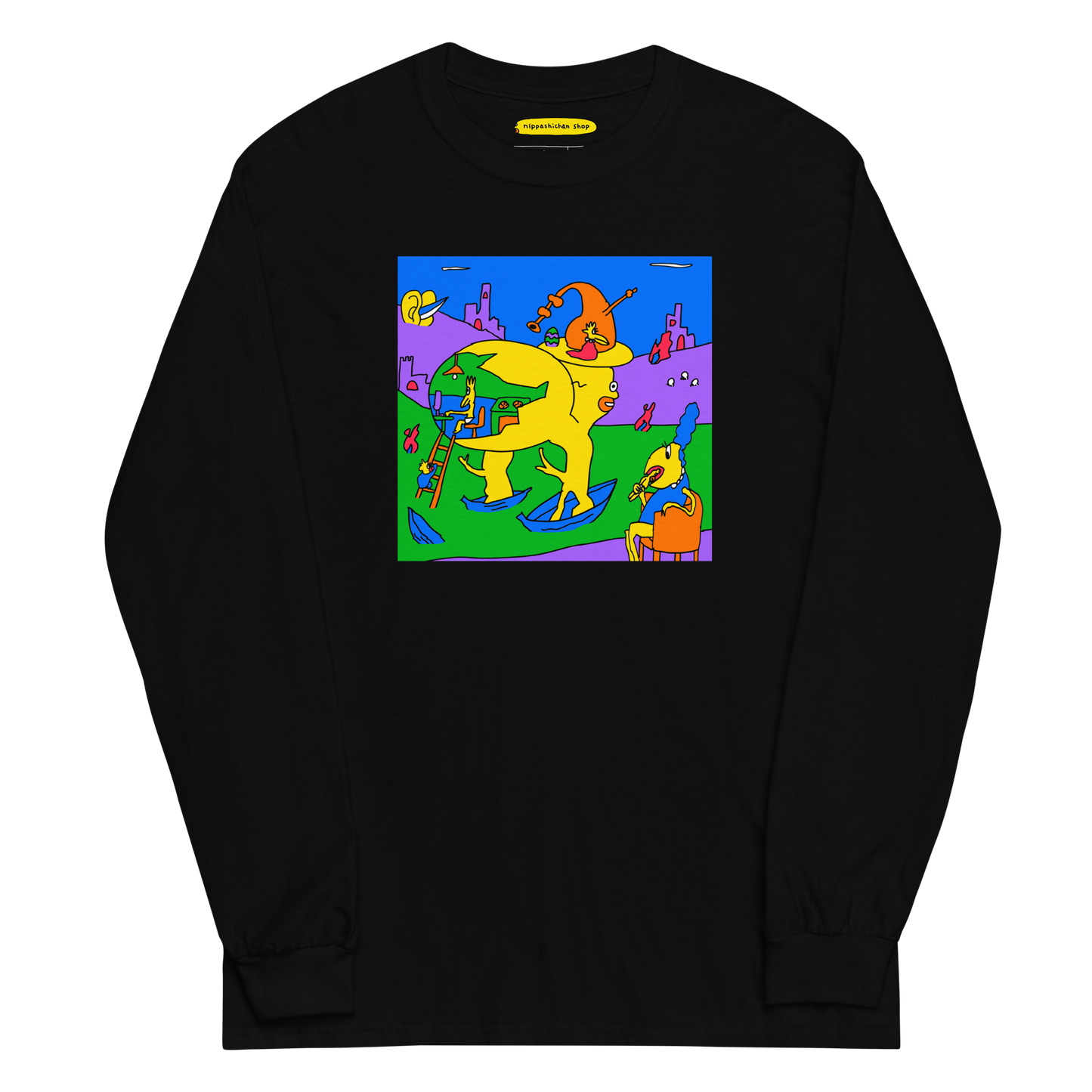 The Garden of Earthly Delights: Long Sleeve Shirt