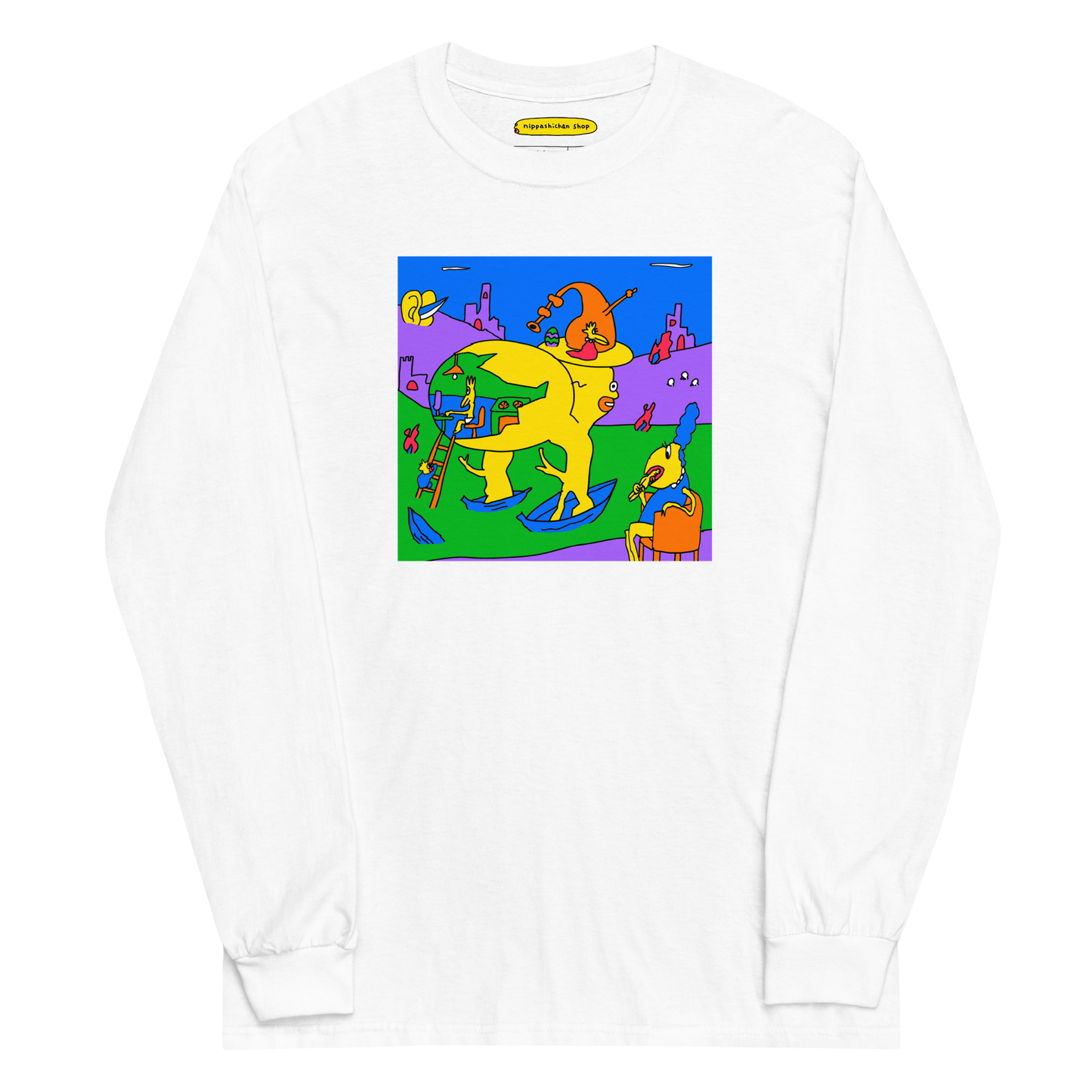 The Garden of Earthly Delights: Long Sleeve Shirt