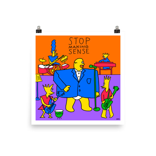 Stop Making Sense: Poster