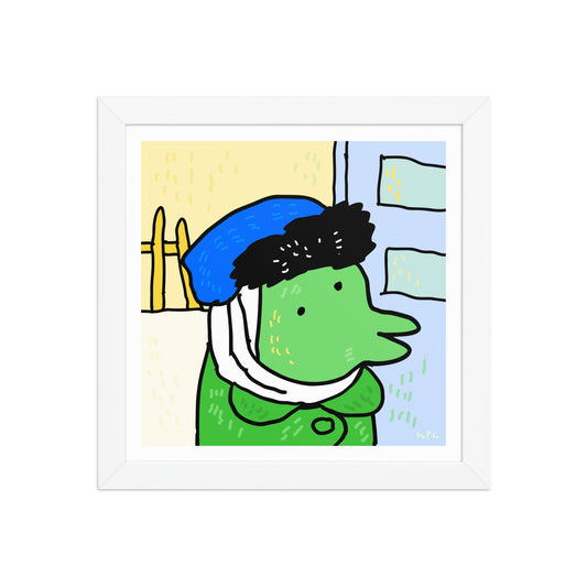 Self-Portrait with Bandaged Ear: Poster