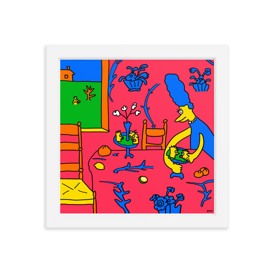 La Dessert rouge: Poster